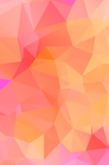 Light orange polygonal illustration