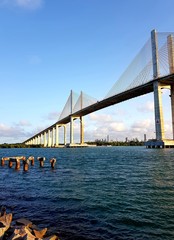 Fototapeta premium Bridge over the Potengi river