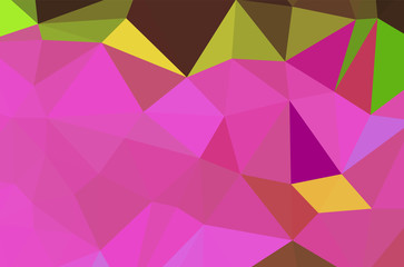 Obraz premium Colorful purple vivid polygonal triangular background pattern
