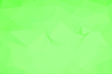 Green vivid geometric abstract bright green blurred mosaic wallpaper with triangle shapes for banner