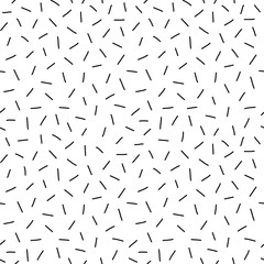 Seamless pattern. Vector Texture with hand drawn sticks in retro 80s style. Texture for print, wallpaper, home decor, textile, package design or website background.