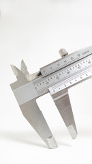 Isolated vernier caliper in white background picture with high details,Easy to use for any work