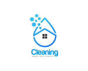 Cleaning Logo Icon Design Vector