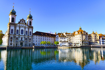 Fototapeta na wymiar Altstadt Luzern Schweiz