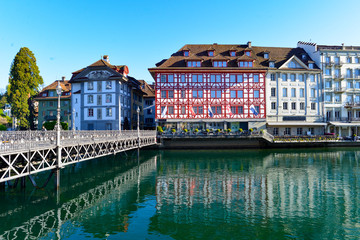 Obraz premium Altstadt Luzern Schweiz