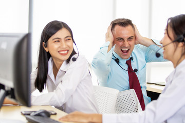 Harmful noisy environment in the workplace issue. 
