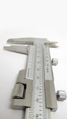 Isolated vernier caliper in white background picture with high details,Easy to use for any work