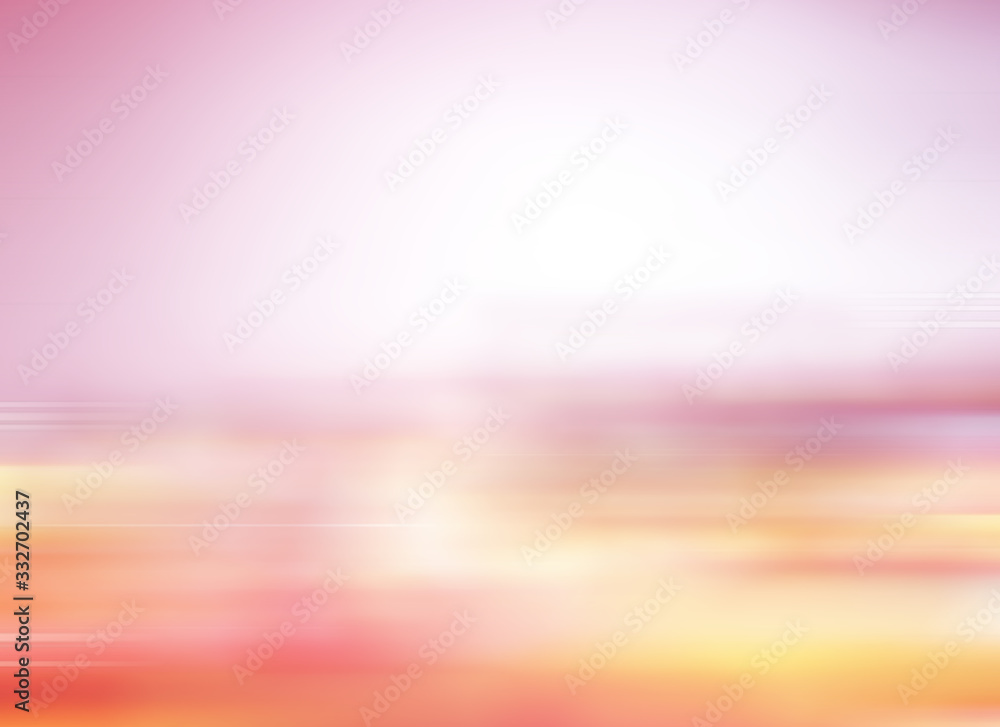 Poster pink orange colorful abstract background blurred. empty white light gradient studio room. used for b
