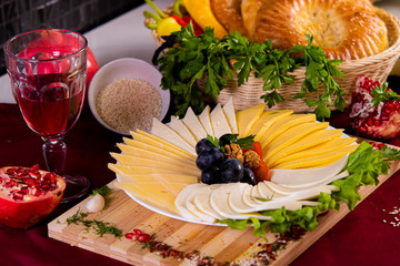 Oriental cuisine. Snack, appetizer, refreshment, entree/