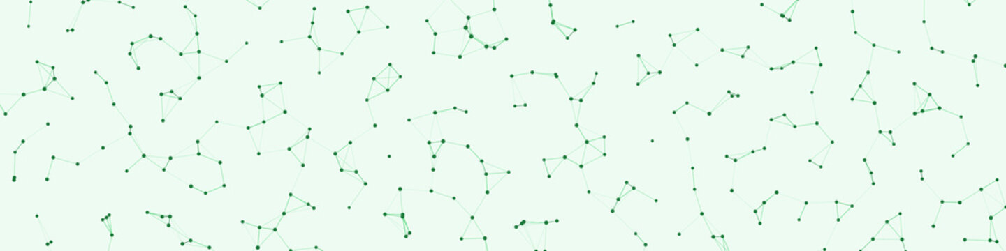 Network Mesh Procedural Art background illustration