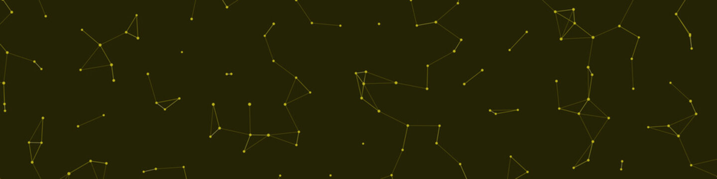 Network Mesh Procedural Art background illustration
