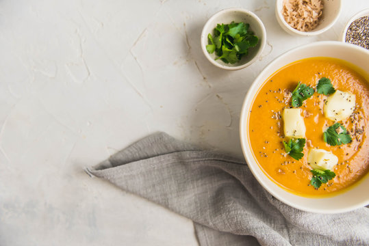 Velout&eacute; &agrave; la carotte