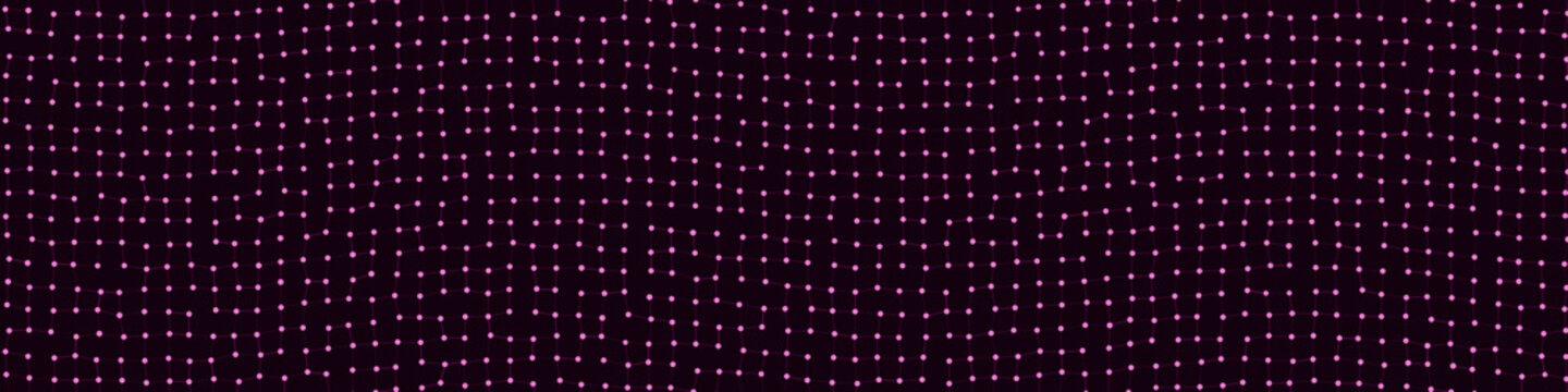 Network Mesh Procedural Art background illustration