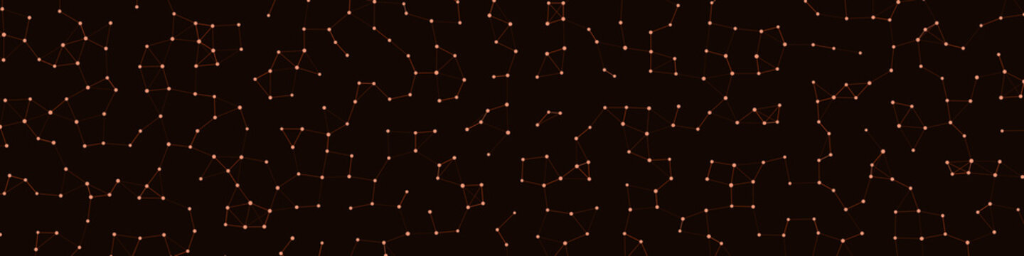Network Mesh Procedural Art background illustration