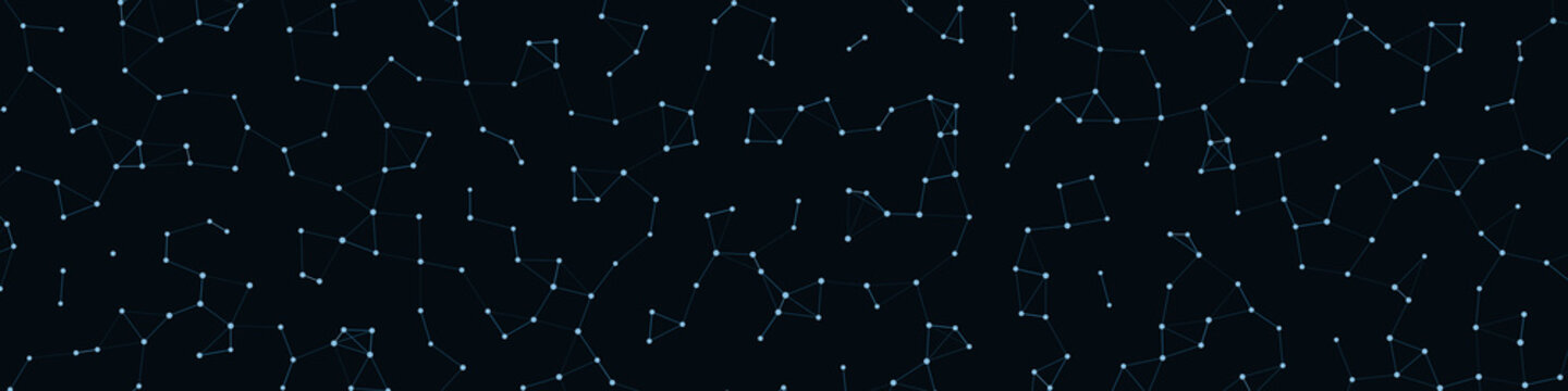 Network Mesh Procedural Art background illustration