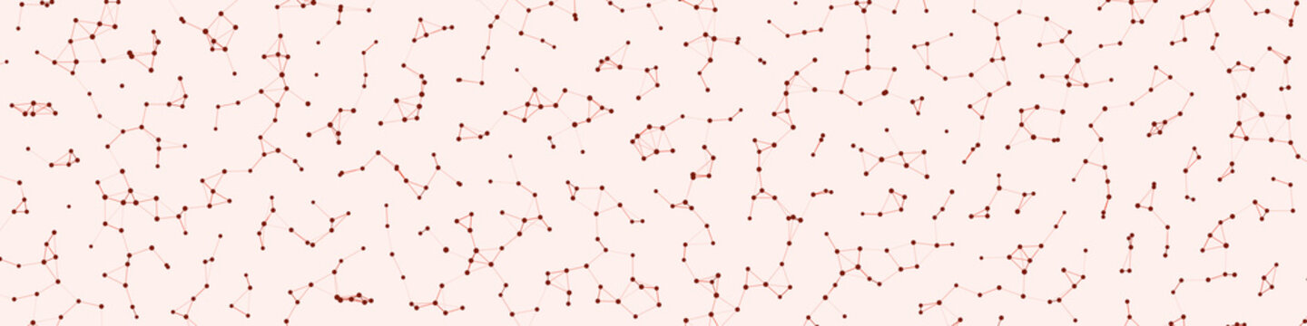 Network Mesh Procedural Art background illustration
