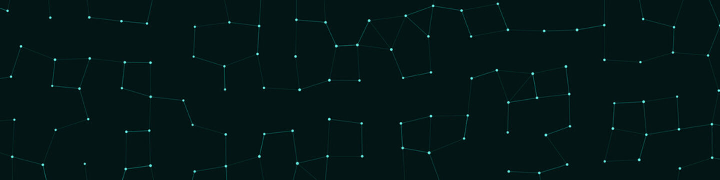 Network Mesh Procedural Art background illustration