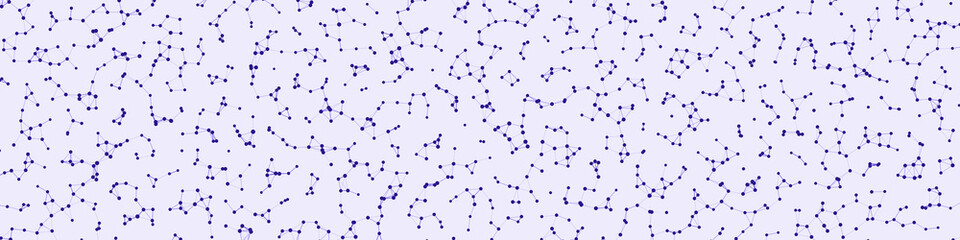 Network Mesh Procedural Art background illustration