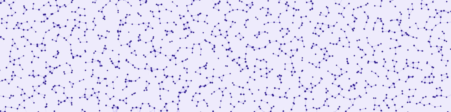 Network Mesh Procedural Art background illustration
