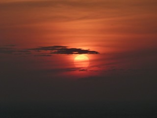 Sunset in Kanyakumari