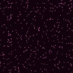 Fototapeta premium Network Mesh Procedural Art background illustration