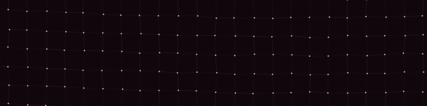 Network Mesh Procedural Art background illustration