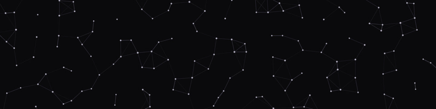 Network Mesh Procedural Art background illustration