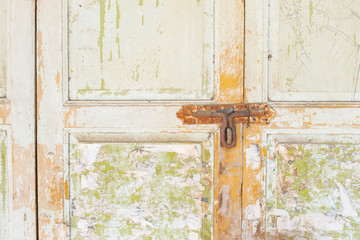 Old and outdated door locking devices