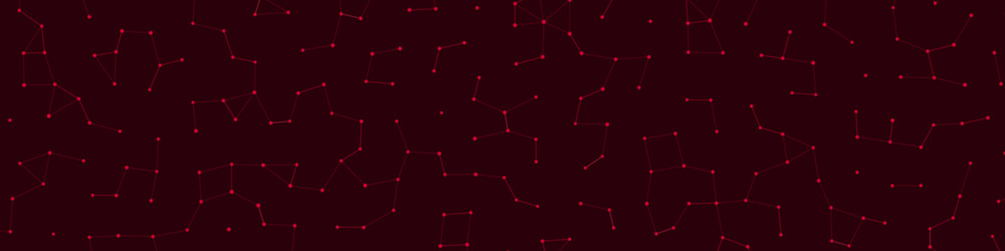 Network Mesh Procedural Art background illustration