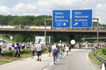 Stilleben A40 im Ruhrgebiet © Andreas