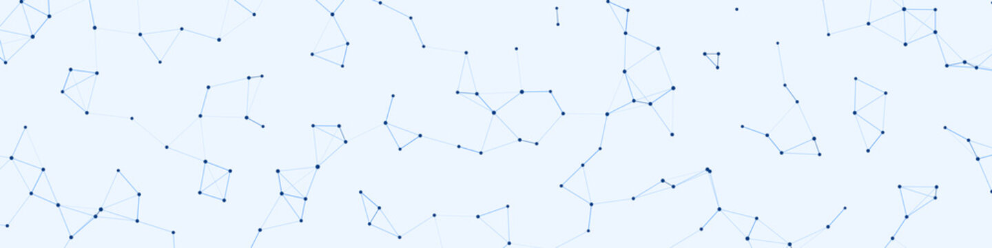 Network Mesh Procedural Art background illustration