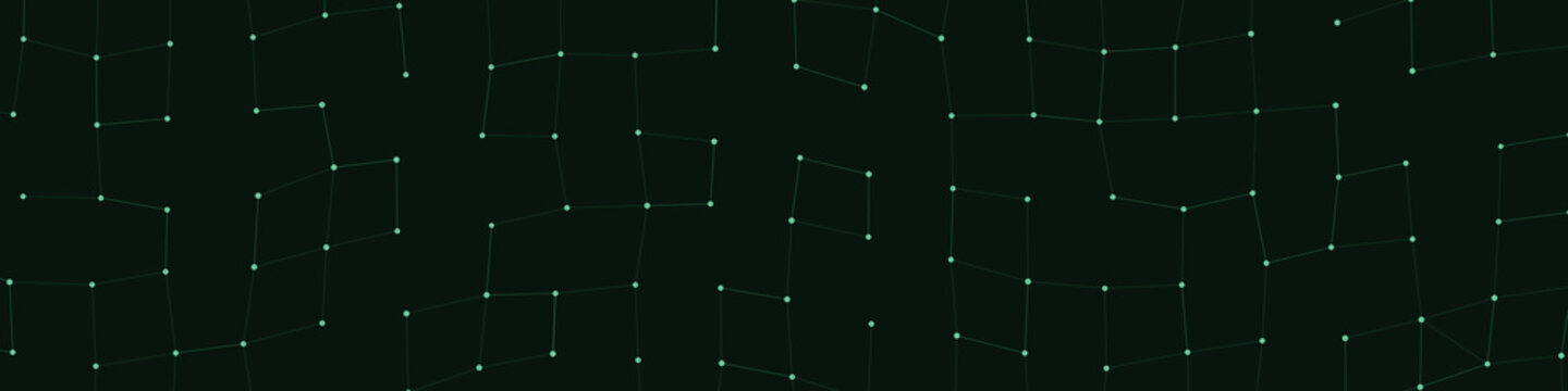 Network Mesh Procedural Art background illustration