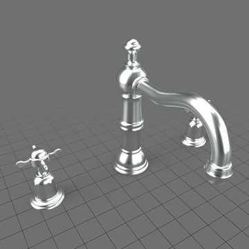 Modern bathroom faucet