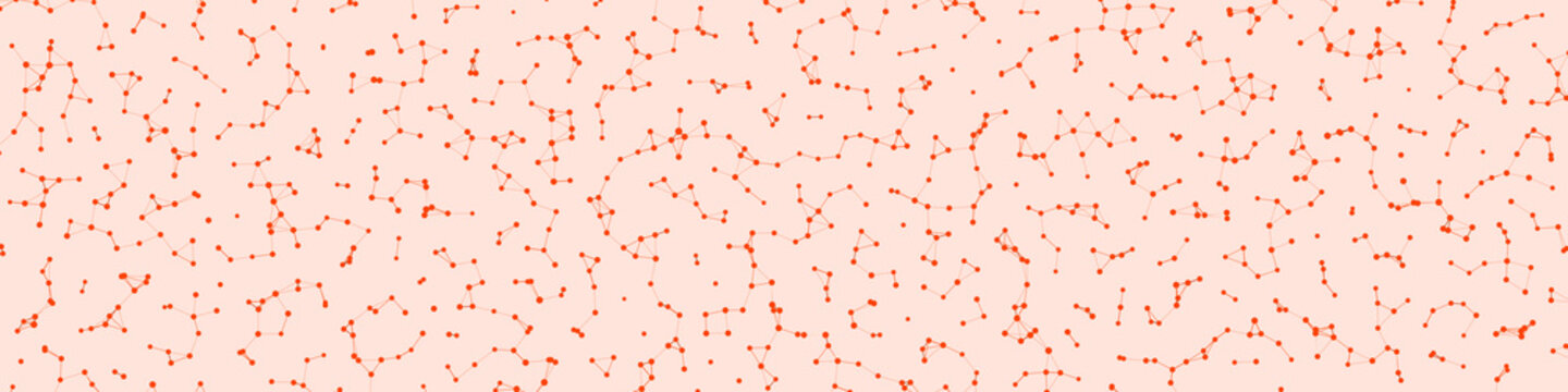 Network Mesh Procedural Art background illustration