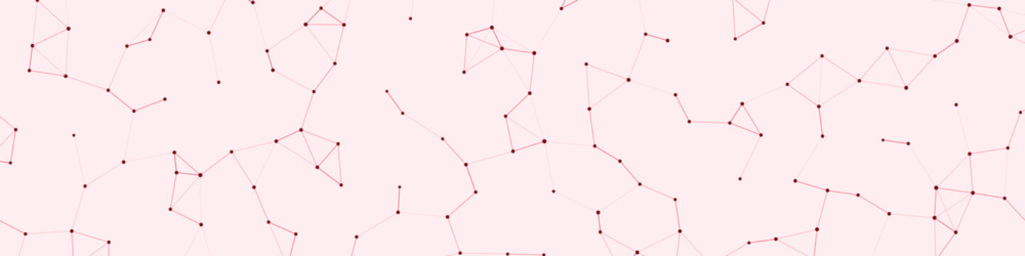 Network Mesh Procedural Art background illustration
