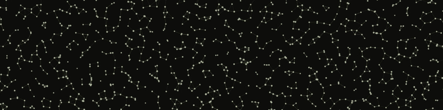 Network Mesh Procedural Art background illustration
