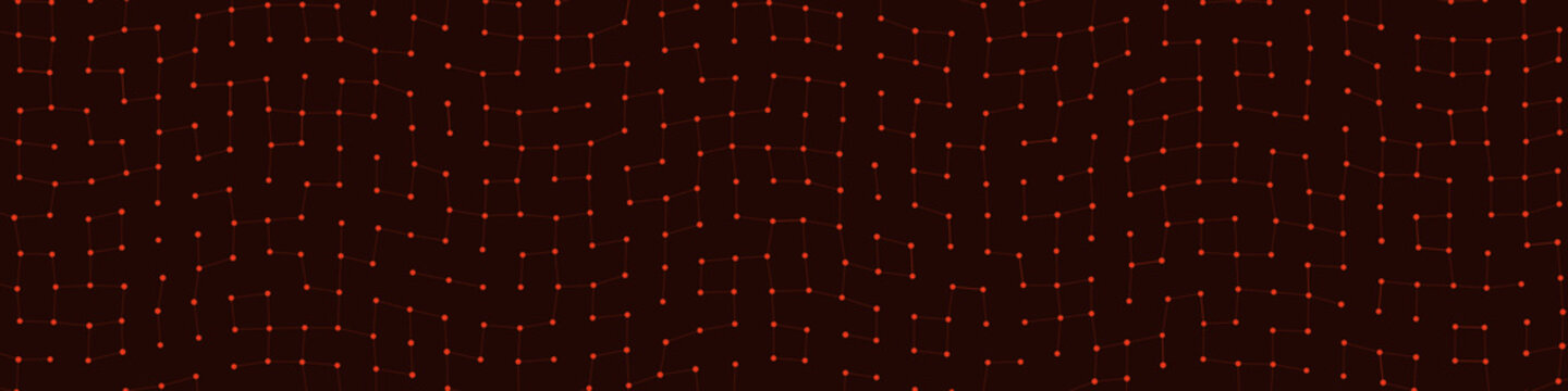 Network Mesh Procedural Art background illustration