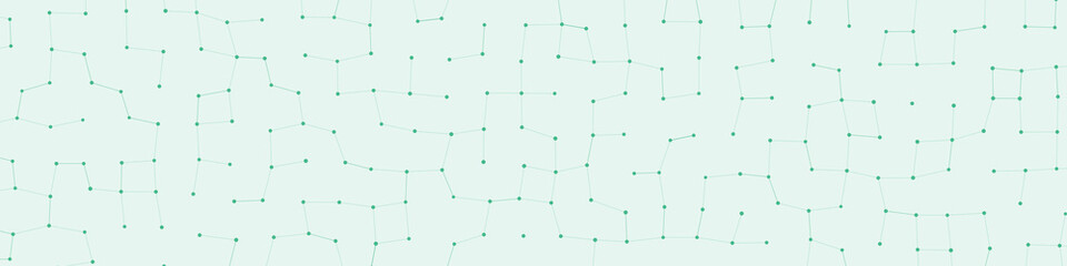 Obraz premium Network Mesh Procedural Art background illustration
