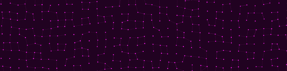 Network Mesh Procedural Art background illustration