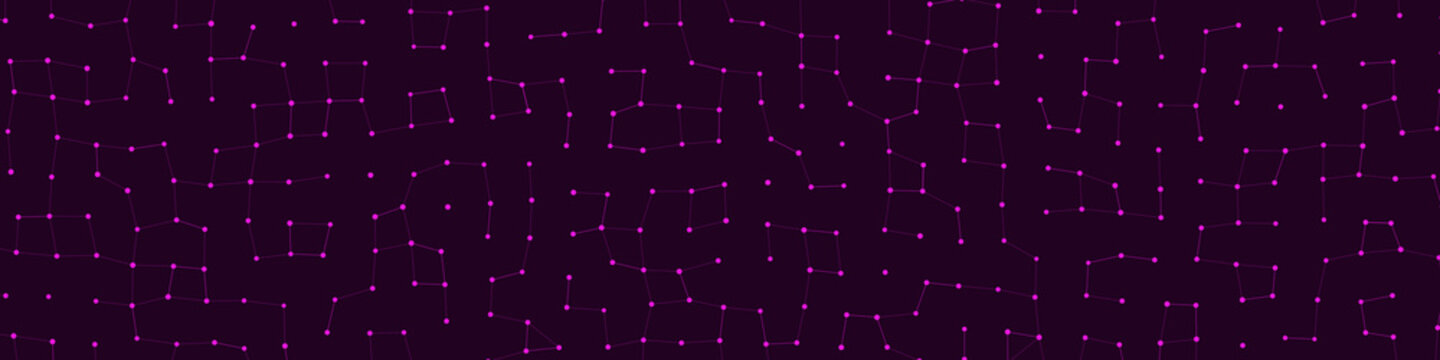 Network Mesh Procedural Art background illustration