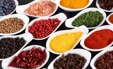 Spices and herbs.