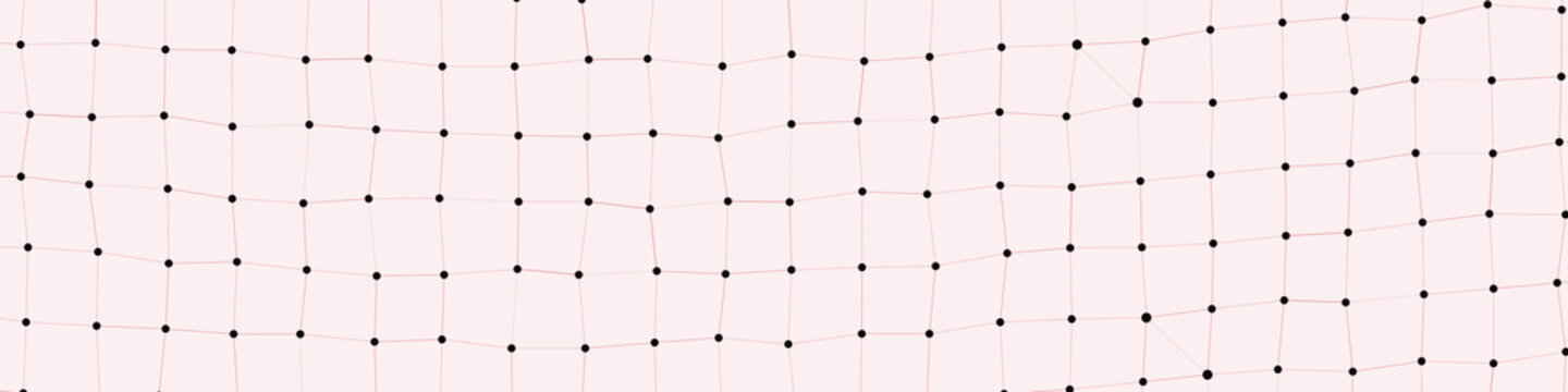 Network Mesh Procedural Art background illustration
