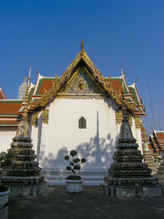 Wat Phra Kaew and Grand Palace in Bangkok, Thailand