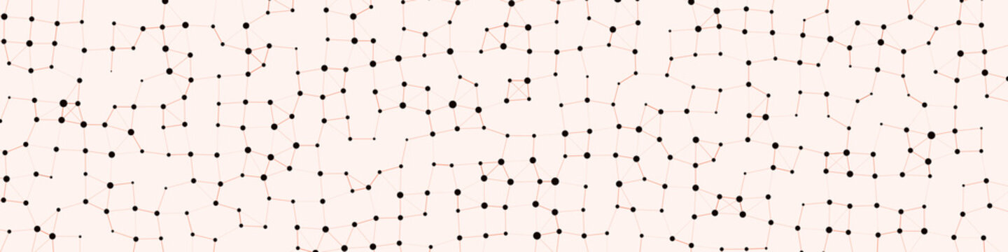 Network Mesh Procedural Art background illustration
