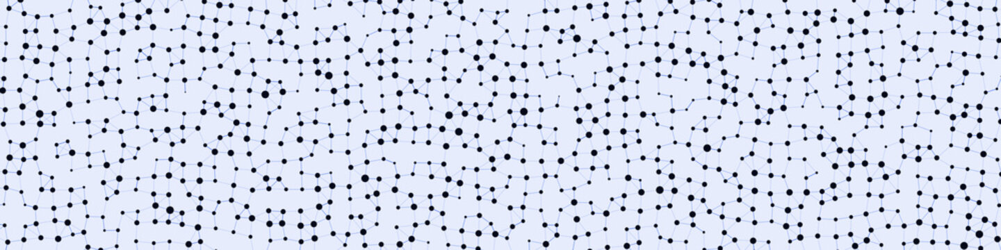 Network Mesh Procedural Art background illustration