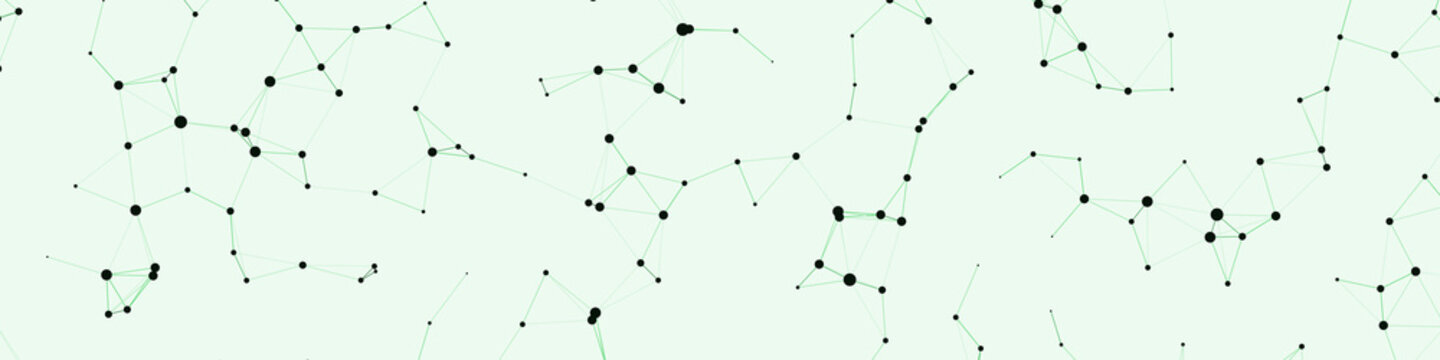 Network Mesh Procedural Art background illustration