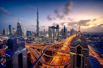 Dubai twilight