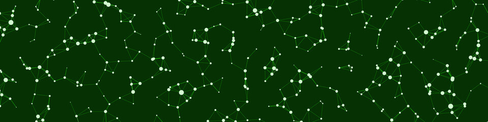 Network Mesh Procedural Art background illustration