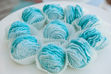 handmade marshmallows. Interactive pastry idea