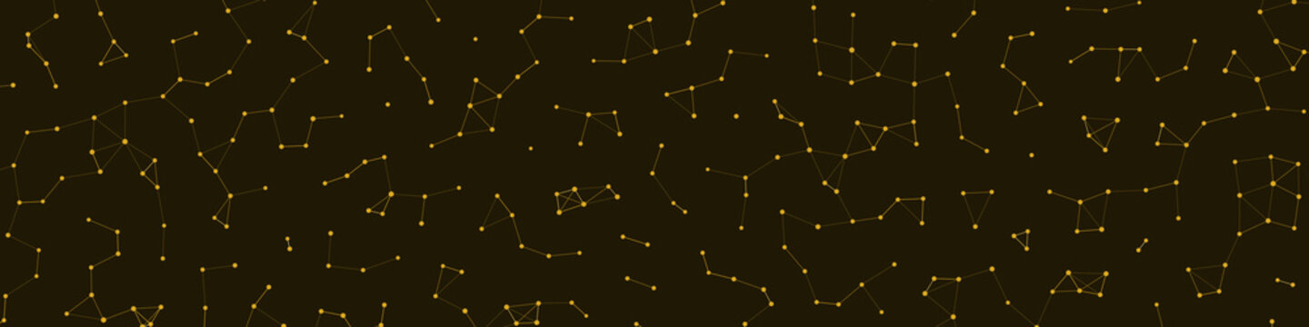 Network Mesh Procedural Art background illustration